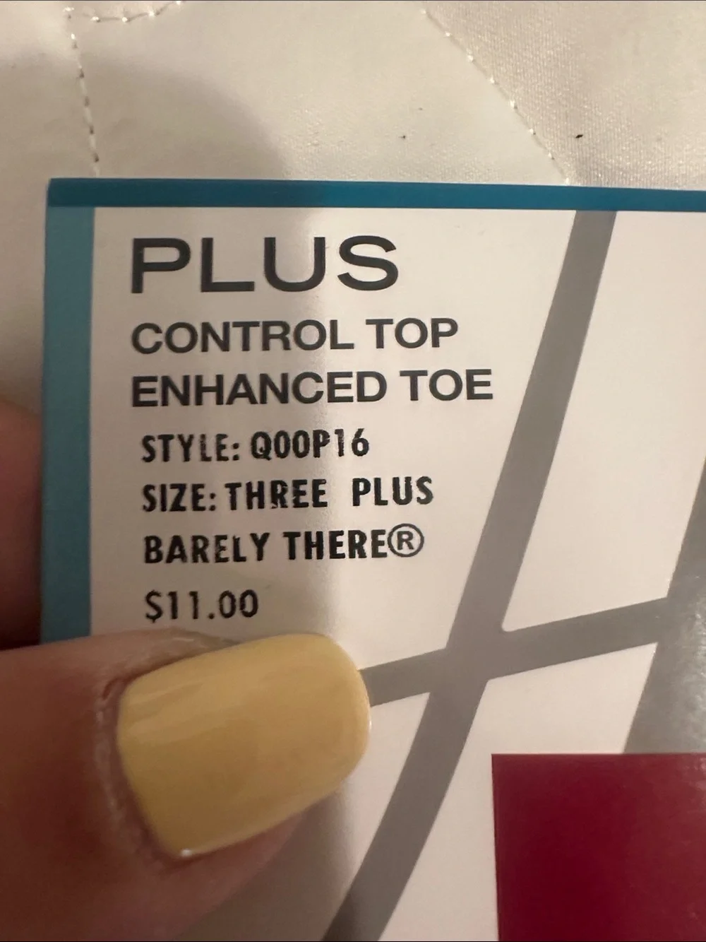 Hanes Plus Control Top Pantyhose – BARELY THERE